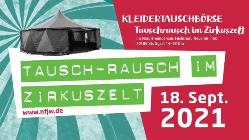 Kleidertauschbörse - TauschRausch im Zirkuszelt