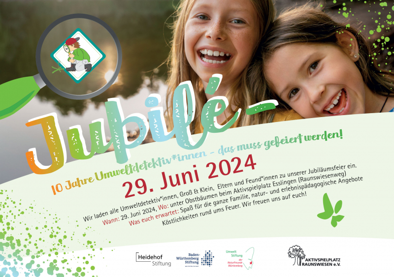 Jubiläum Umweltdetektiv*innen